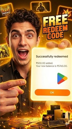 Free Redeem Code 500 | Google Play Store Redeem Code | How to Get Free Redeem Codes 2026 #redeemcode