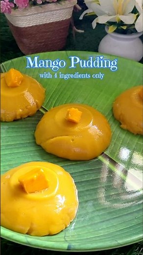 Ep 4 : Mango Pudding 🥭✨ | Creamy No Bake Dessert🍮