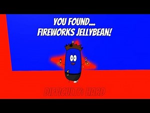 How to get FIREWORKS Jellybean in FIND THE JELLYBEANS Roblox