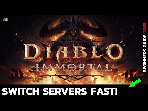 Diablo Immortal: How to Switch Servers Easily (2025 Guide)?