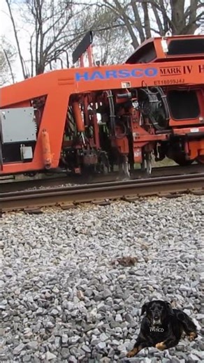 HARSCO Mark IV HD Tamper In Progress #railroad #train #trains #railway #rail #trainspotting