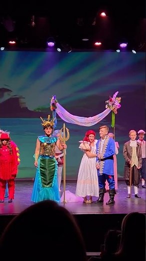 The Little Mermaid wedding