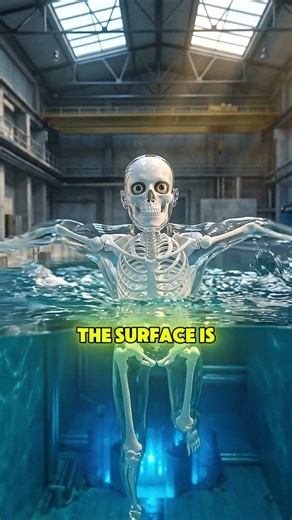 Falling into radiation