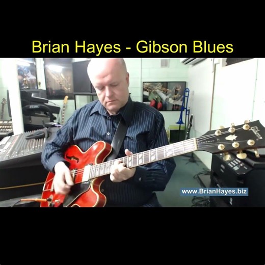 Gibson Blues | Brian Hayes on a 1969 Gibson ES-345 Vintage Electric Guitar