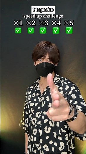 【 Despacito 】Speed up challenge TikTok challenge dance tutorial TAKAHARU emoji #shorts