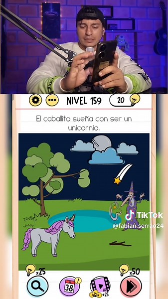 Solución al nivel 159 del Brain Test