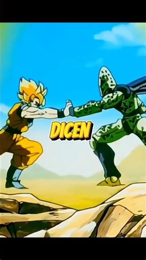 Because Goku decided to fight Cell first #dragonball #akiratoriyama #dragonballz