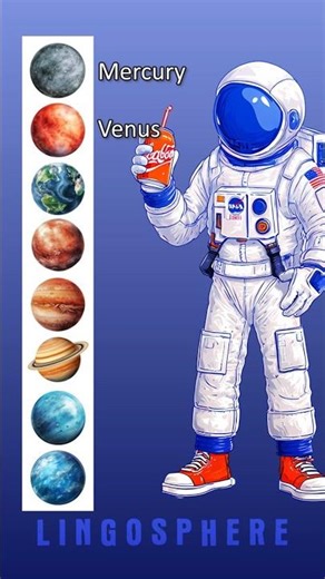 Planets of the Solar System 🌍 | Space Vocabulary for Beginners