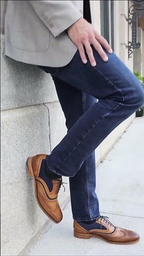 The McClean: A Modern Full Brogue with Suede & Paisley Inserts