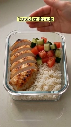 High Protein Greek Chicken Meal Prep Bowls (Easy Recipe)