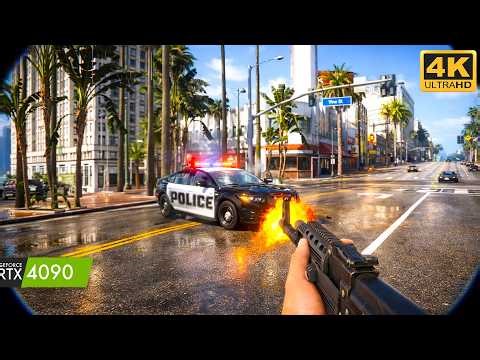 GTA 5 Enhanced Realistic BODYCAM Mod (NVE + QuantV + Chromatix Reflection + V4EVERMOD + NB Design)