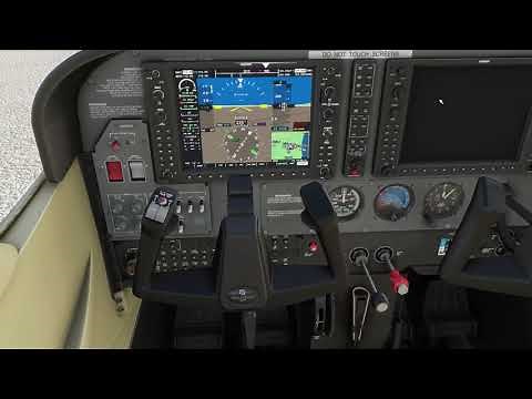 Tutorial básico en español sobre la Cessna C172 ENCENDER MOTOR
