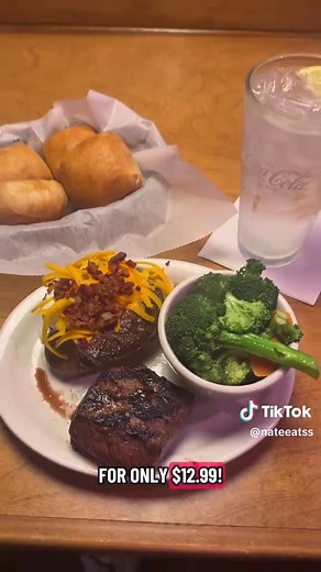 Steak Dinner for $12.99 at Texas Roadhouse