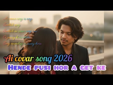 Hende busi hor a get ke 🥰😘 santali rep ai covar song santali song ai covar song #bajelifeboy