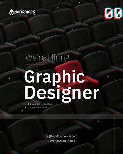 17 reactions · 4 comments | We’re Hiring: Graphic Designer ...