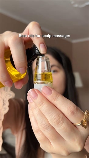 DIY blend for scalp massage ✨ open the description to read #hairgrowth #hairoilingtips
