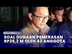 The Corruption Eradication Commission (KPK) analyzes the ICW and Kontras reports on alleged extor...