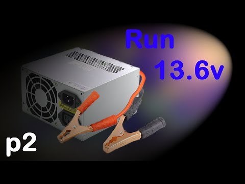Automatic 12v battery charger circuit diagram using atx computer power supply
