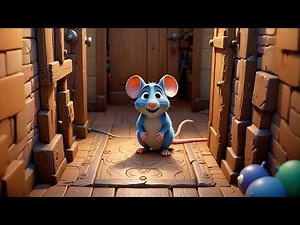 Mouse’s Marvelous Maze Mission 🐭🌀 | Fun Problem-Solving Adventure for Kids | Educational Video