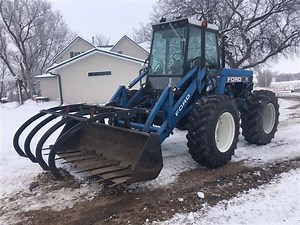 1990 Ford 276 Series II Bi-Directional Tractor W/Loader | Agriculture