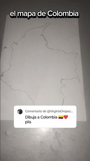 el mapa de Colombia