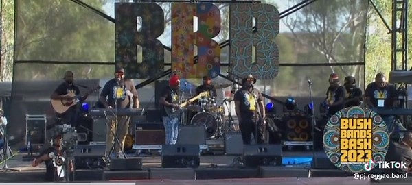 PJ RAGGEA BAND Live at bush bash band 2023