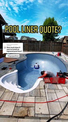 Replying to @Brent Seville there are a few things to consider when pricing out liner installs. Contact our website for quotes! #niagarapoolliners #niagarapools #swimmingpoolliners #poollinerreplacement #poollinerinstaller #swimmingpoolliner #linerwerx #swimmingpoolpro #swimmingpools #swimmingpoolservice #poolprofessional #milwaukee
