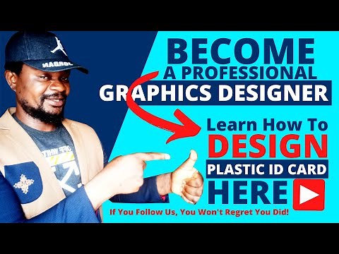 How To Design Plastic ID-Card In CorelDraw Application.