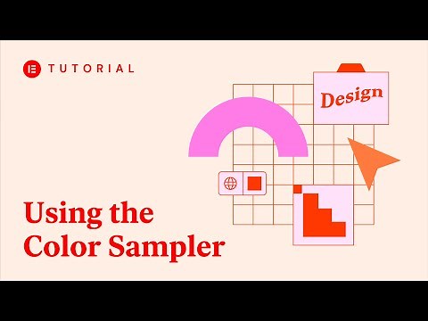 How To Use the Color Sampler in Elementor