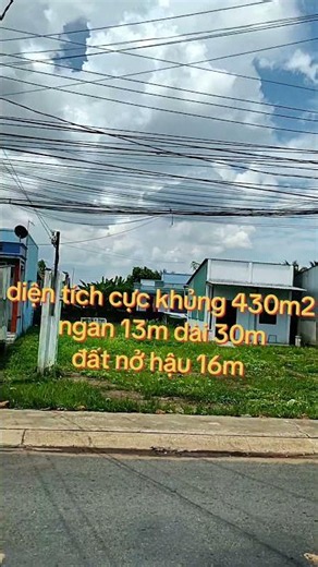 đường 826C liền kề #vinhomes Phước Vĩnh Tây diện tích430m2 giá 9tỏi600 #dautu #cangiuoc #bds #longan