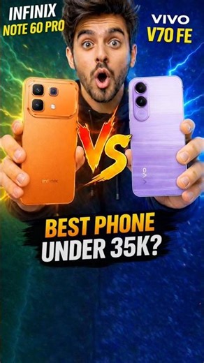 Infinix Note 60 Pro Vs ViVO V70 FE | #youtubeshorts #shorts