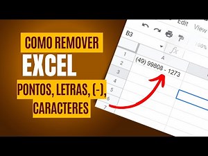 Simples e Fácil!! Como Substituir e Remover Caracteres na celula do Excel.