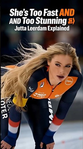 🇳🇱 SHE BROKE THE ICE! ❄️ Jutta Leerdam’s Insane 112.31 Olympic Gold Record 🥇 #shorts