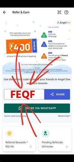 angel one referral code | angel one referral code kaha hota hai ?