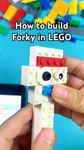 How to build Forky in LEGO with Brickify! (Toy Story 5)