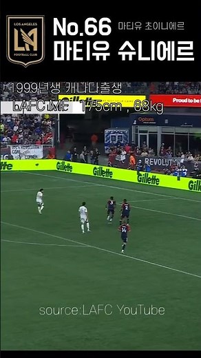 [LAFC선수MF]No.66 마티유 슈니에르 , 마티유초이니에르