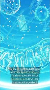 Cell Biology – Fact No. 21 to 30: Cell Membrane Structure & Transport