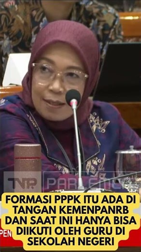 The PPPK formation is in the hands of the Ministry of Administrative and Bureaucratic Reform and ...