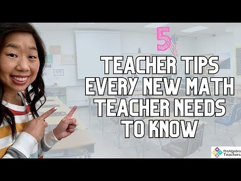 5 Tips Every New Middle School Math Teacher Needs to Know