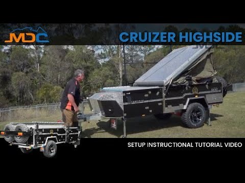 How to: Setup MDC CRUIZER HIGHSIDE Camper Trailer