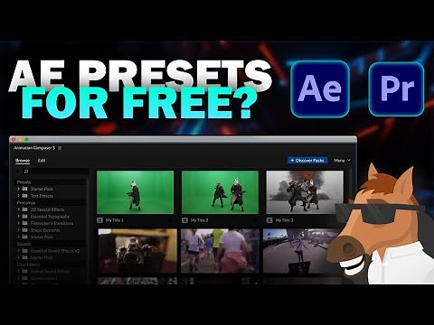 After Effects Plugin Tutorial | Free Plugin | Mister Horse