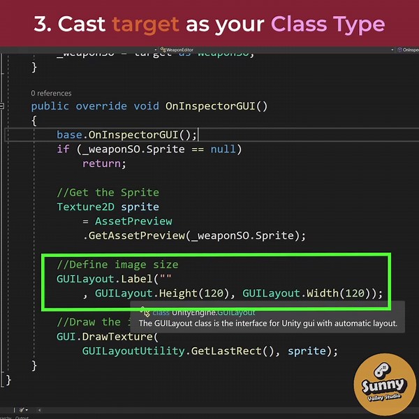 UnityTip - Add Sprite Preview to ANY script Inspector in Unity