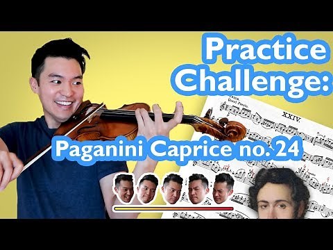 PRACTICE CHALLENGE pt. 2 (Paganini Caprice No. 24)