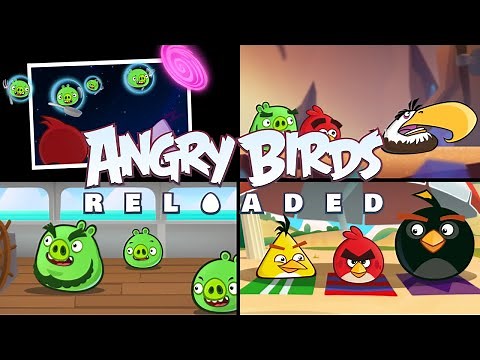 Angry Birds Reloaded - All Cutscenes (24 de Agosto de 2024)
