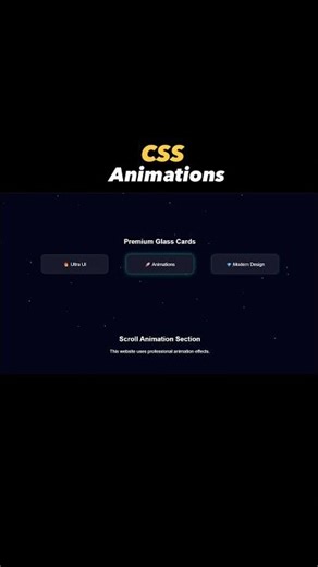 CSS Animations 😍 #csstutorial #frontenddeveloper #webdevelopment #html