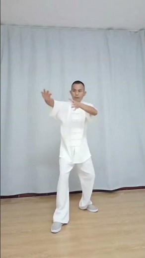 Master Li Practices Yi Quan Boxing