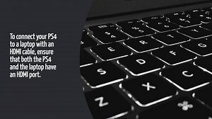 How To Connect Ps4 To Laptop With Hdmi