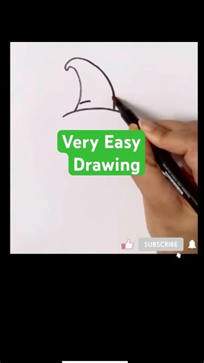 #easydrawing#trending#trendingshorts#drawing#howto#how to draw ghost #art #viralvideo#bhoot #alien
