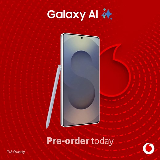 Pre-order the Samsung Galaxy S25 Ultra 5G now and experience where intelligence meets style. See the full power of built-in AI. | Vodacom
