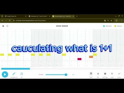 how to make jingle bells on chrome music lab
